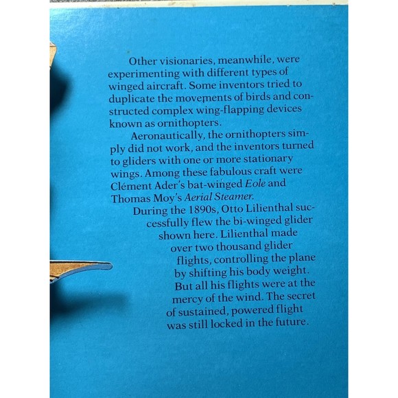 Those Fabulous Flying Machines 3D Pop Up Book Airplanes w/ Punch Out Plane Model - Picture 7 of 16